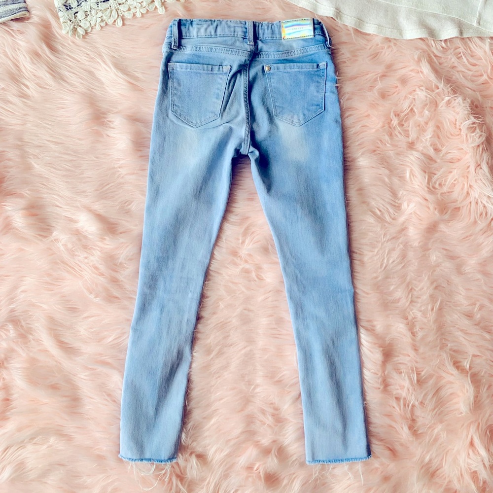 Jeans + 2 Long Sleeve Tops For Girl Size 7 Years - Picture 10 of 16